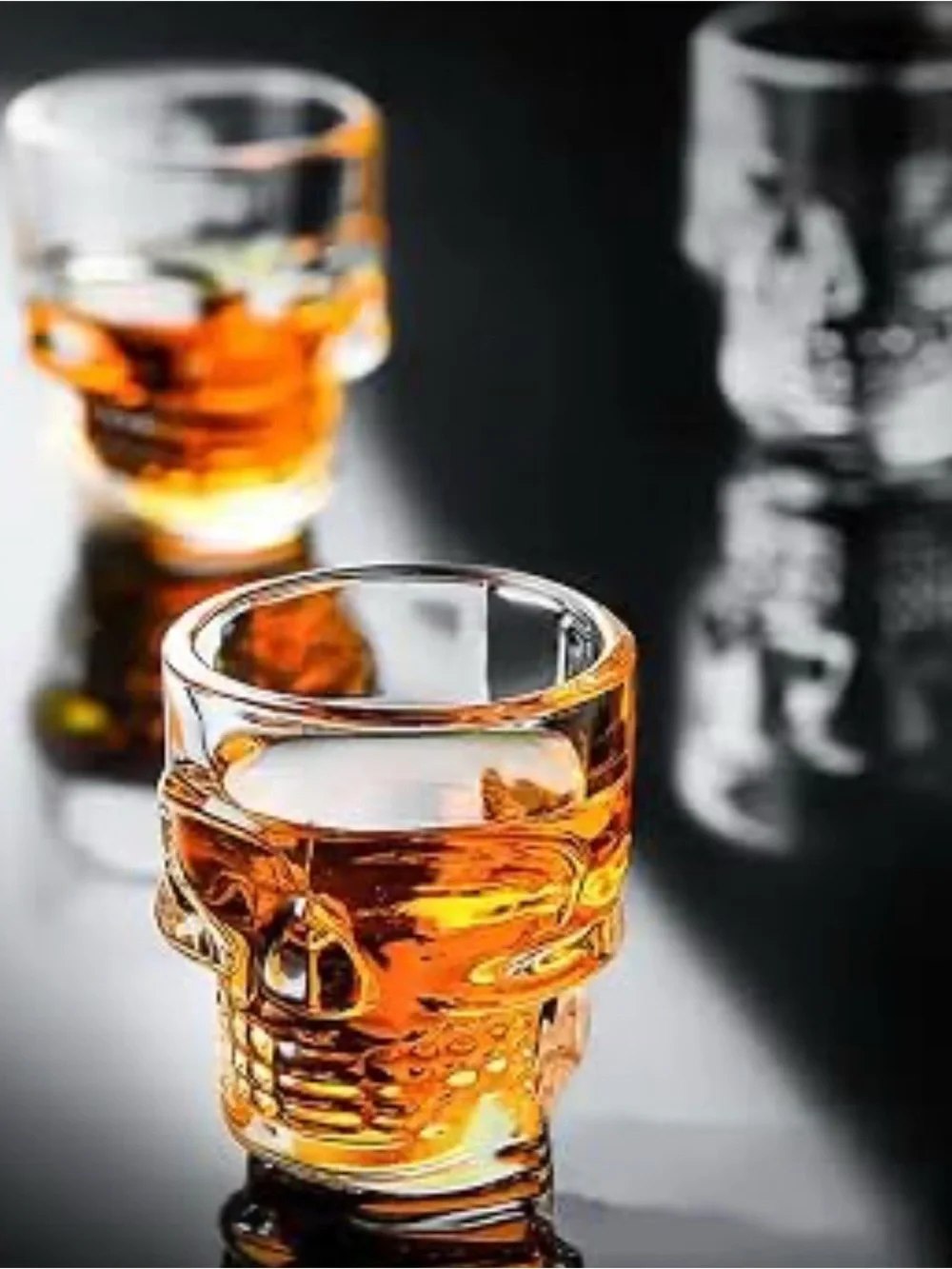 🆕Chilling Treats Skull Shot Glasses, Set Of 6
